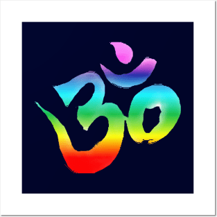 Om Symbol Aum sign Yoga Meditation Mantra Posters and Art